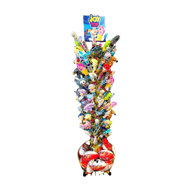 Joytop Fun Tube Loolipops Display 135Ct
