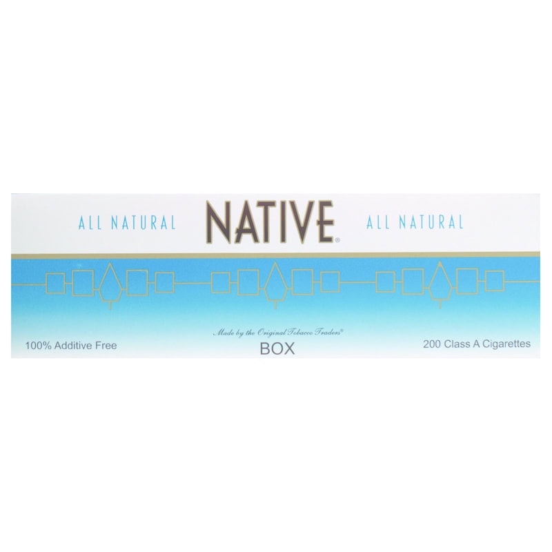 Native Blue 100's Box