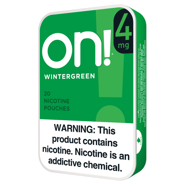On! Wintergreen 4Mg 5/20