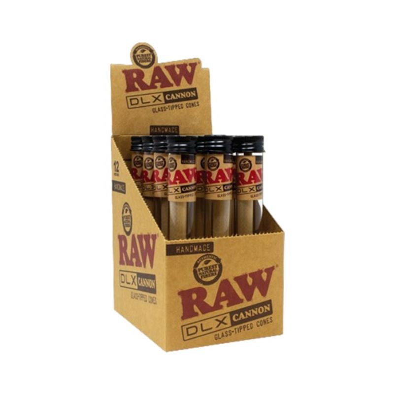 Raw Dlx Cones 12Ct
