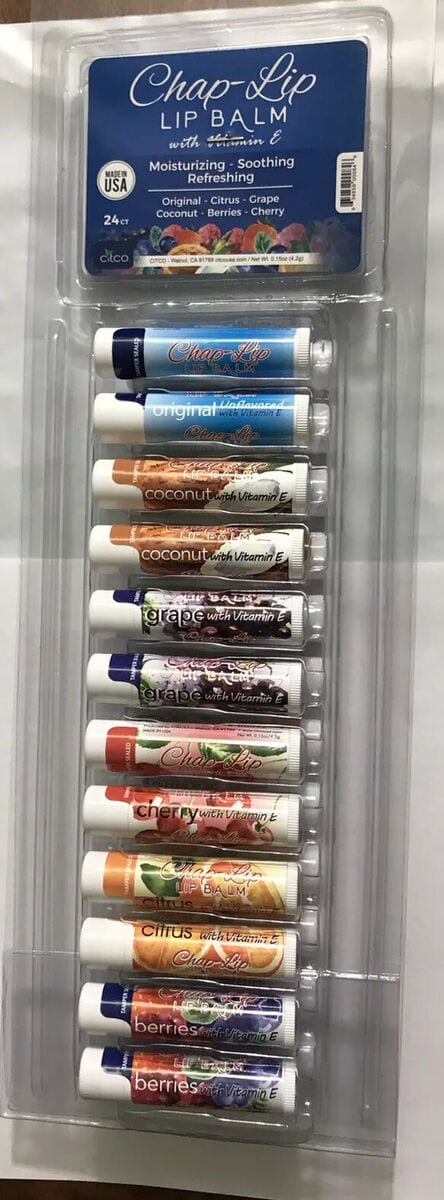 Chap Lip Balm Card 24Ct