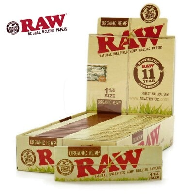 Gt Nat U Roll 1 1/4 Organic Hemp R Paper 96Ct