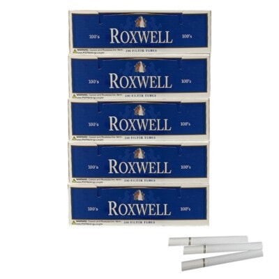 Roxwell Cig Tubes Blue 100Mm 200Ct