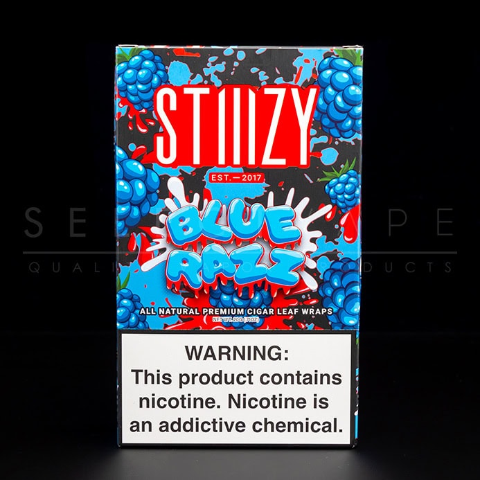 Stiiizy Leaf Wrap Blue Razz 8Pk