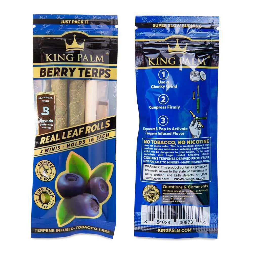 Wild Palm Mini Blueberry 2Pk 20Ct