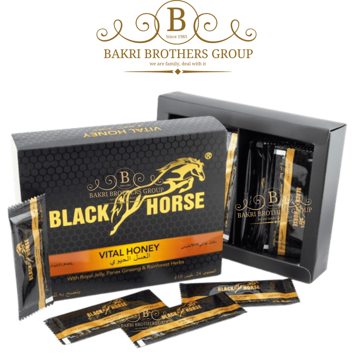 Black Horse Vital Honey 24Ct