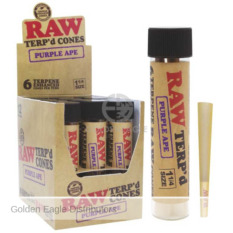 Raw Terp'D Cones 1.25 Summer Splash 12Ct