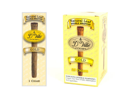 D'Ville 25Ct Gold Cigar