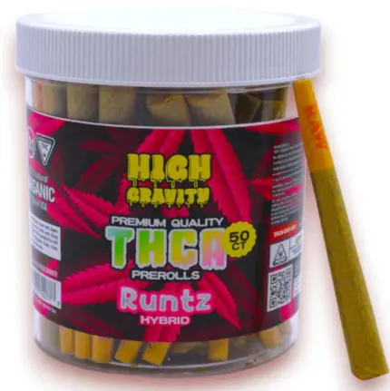 High Gravity Preroll Thca Asst Jar 50Ct