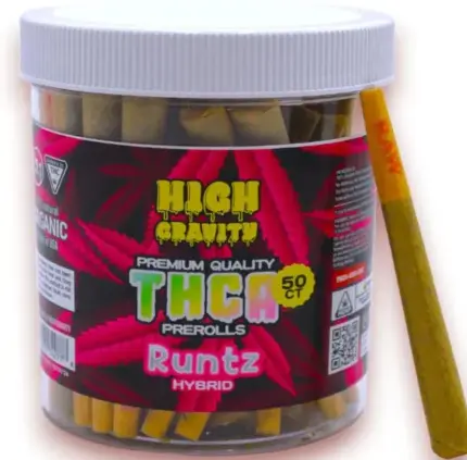 High Gravity Preroll Thca Asst Jar 50Ct