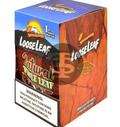 Loose Leaf Natural Whole Leaf 8Ct