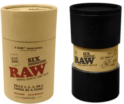 Raw Six Shooter 1.25 Cone