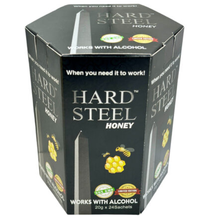 Hard Steel Honey Asst 24Ct