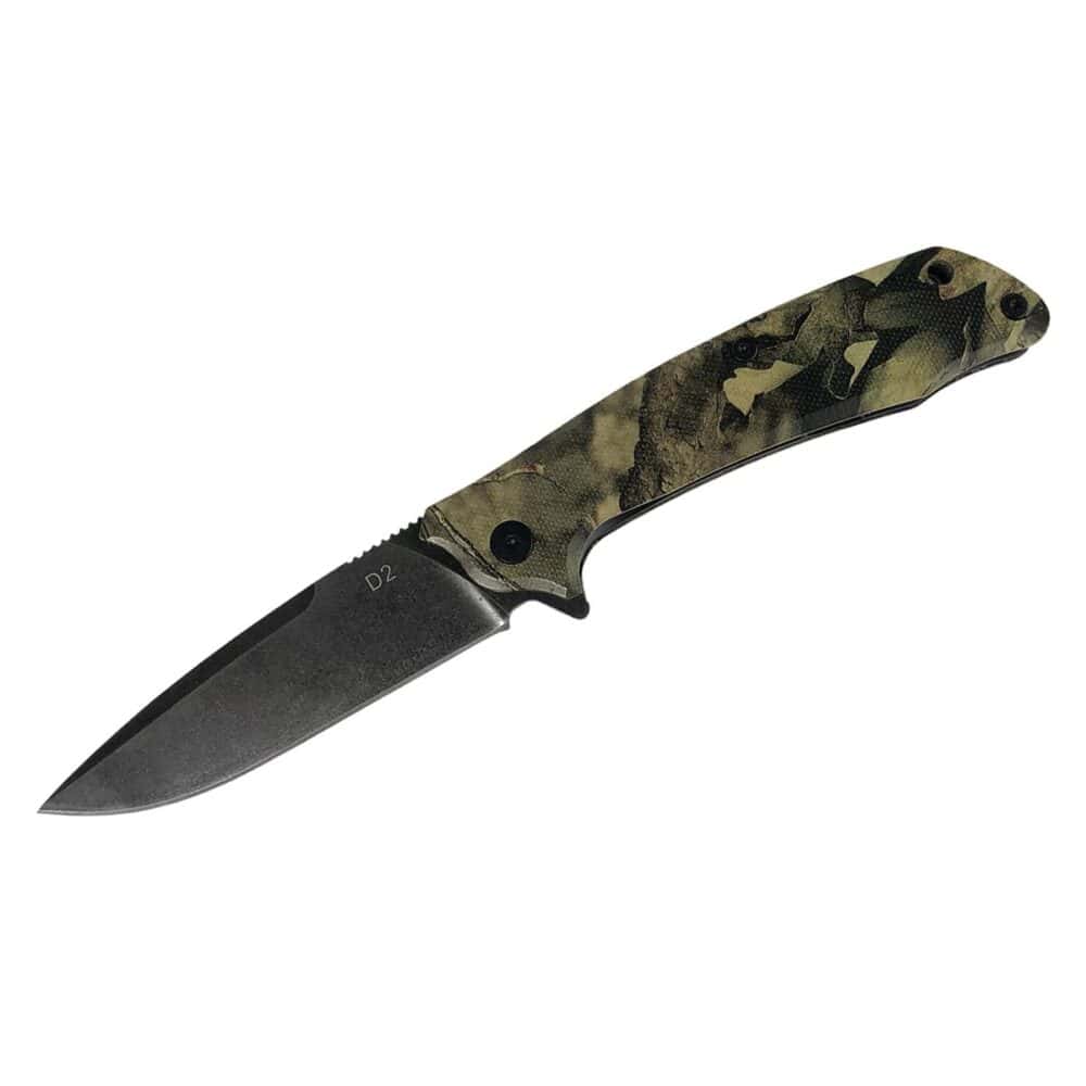 American Buffalo Folding BB Scavenger Knife