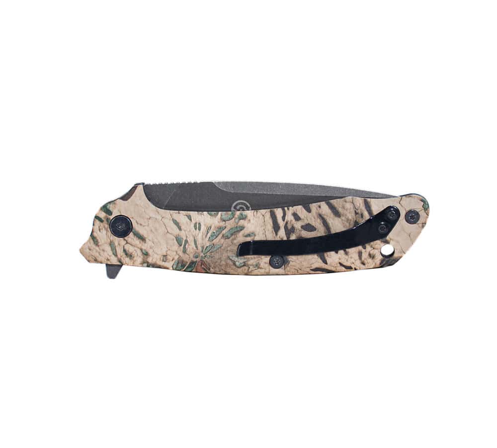 American Buffalo Folding BB Scavenger Knife