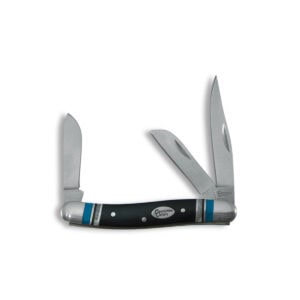 Cattleman Stockman Cheyenne Knives with blue accent