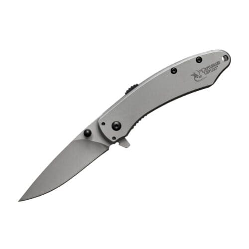 Cattleman Folding Assisted Opener Scythe Open
