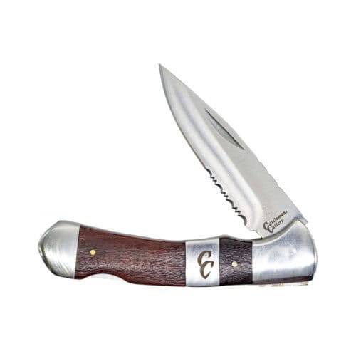 cattleman folding lockback stockyard rosewood knife