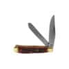 American Buffalo Roper Trapper Tobacco Jigged Bone Knives