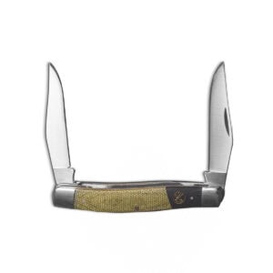 American Buffalo Roper Muskrat Rattler Micarta Knives