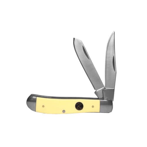 American Buffalo Roper Medium Trapper Delrin Knife