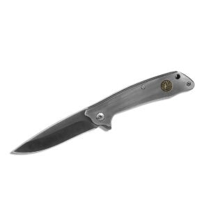 American Buffalo Roper Folding BB Deputy SS Handle Knive