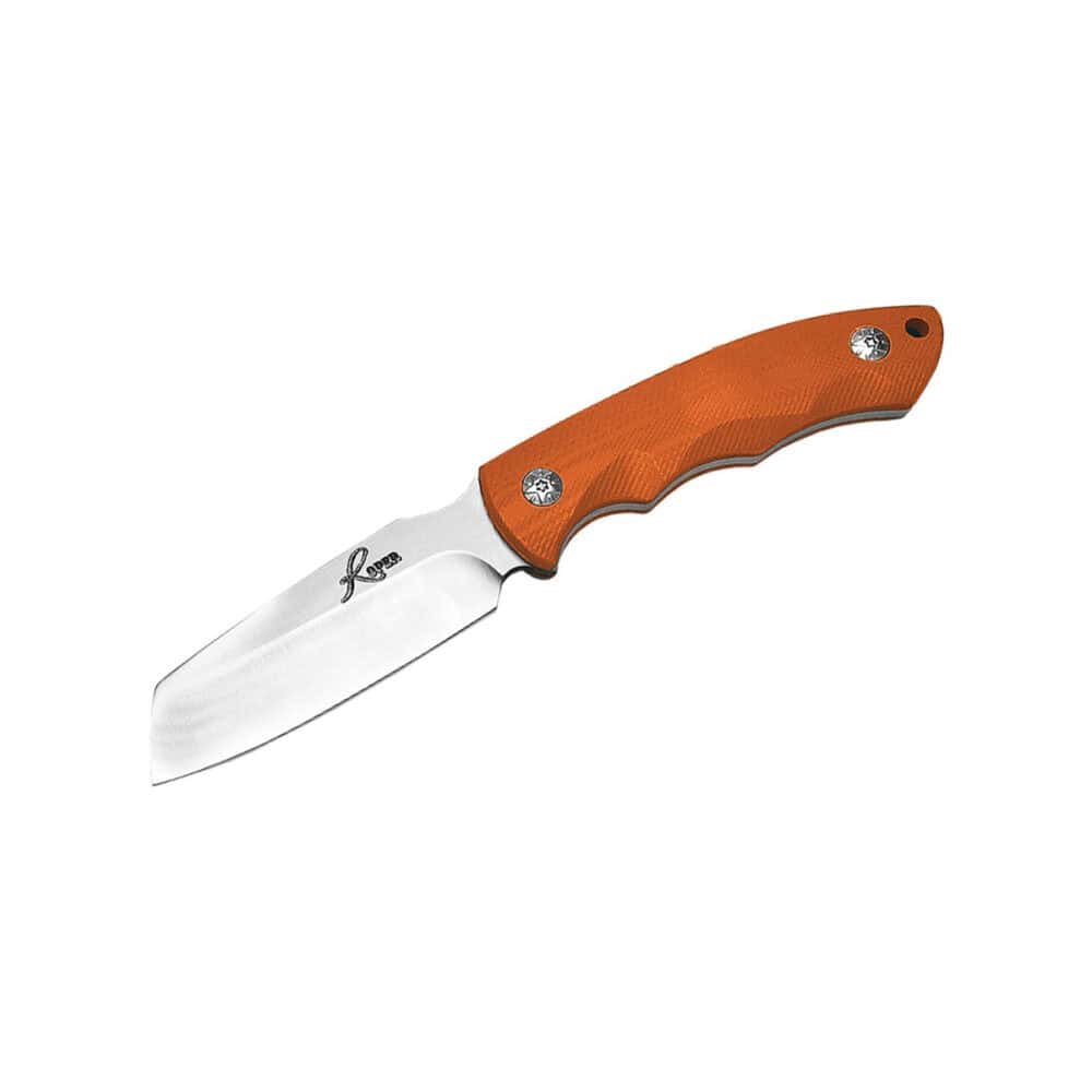 American Buffalo Roper Fixed Razor G10 knife