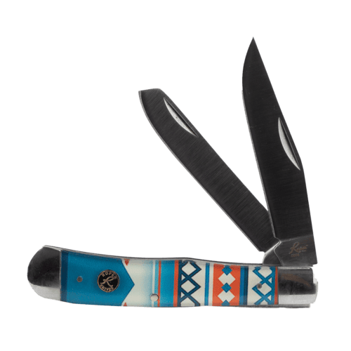 Open Roper Knife Trapper Sunset Series