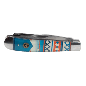 Closed Roper Knife Trapper Sunset Series