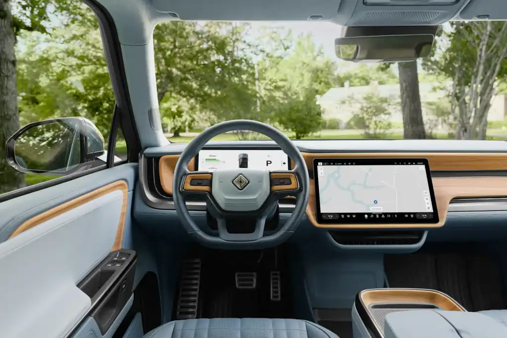 2025 Rivian R1T interior