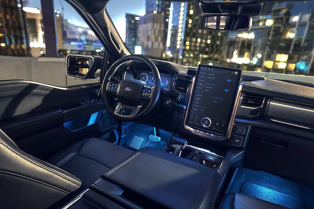 F-150 Lightning interior