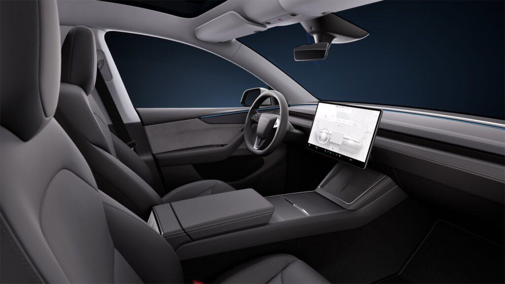 New Model Y Interior