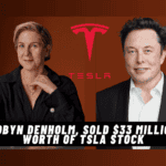 Robyn Denholm and Elon Musk