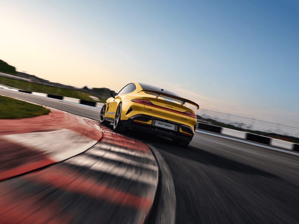 Xiaomi SU7 Ultra EV on Track