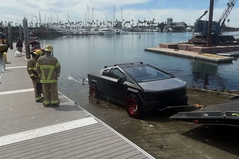 tesla cybertruck ventura harbor