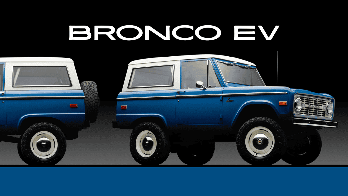 Icon Ford Classic Bronco ev