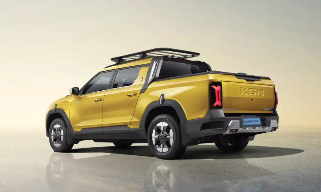 Musso Electric Pickup Rear