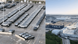 Thousands of unsold Tesla Cybertrucks