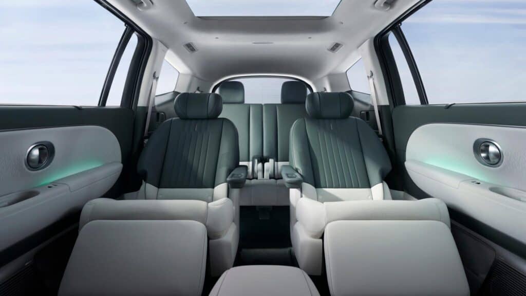 ioniq's interior