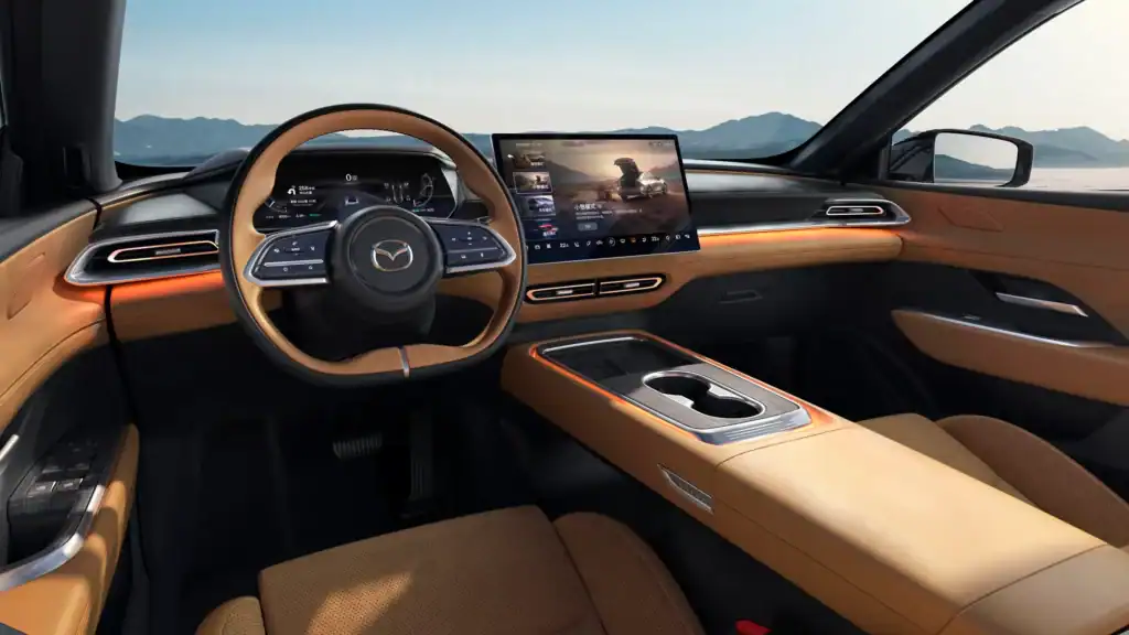mazda ev interior