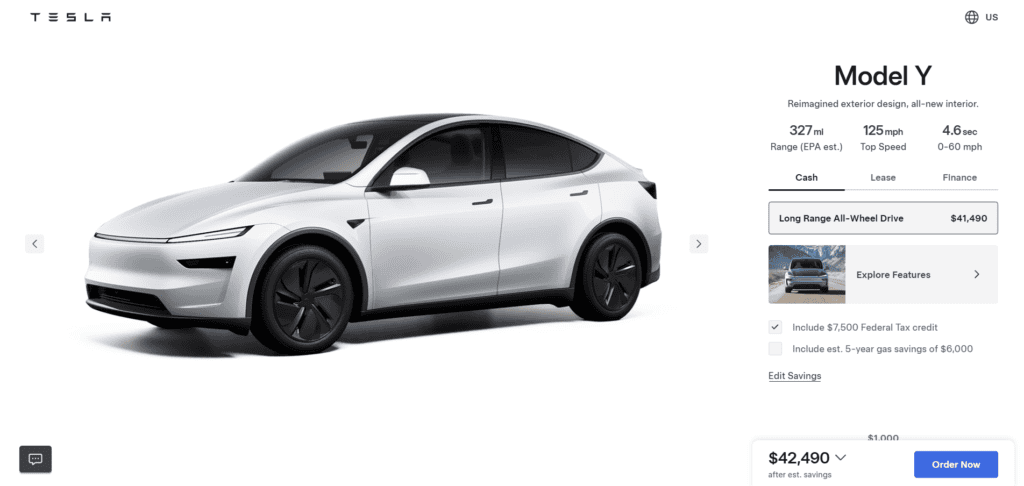 tesla introduced new model y juniper