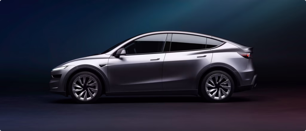 Model Y side look