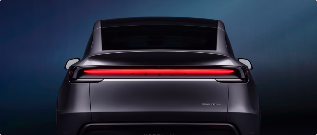 model y tail light