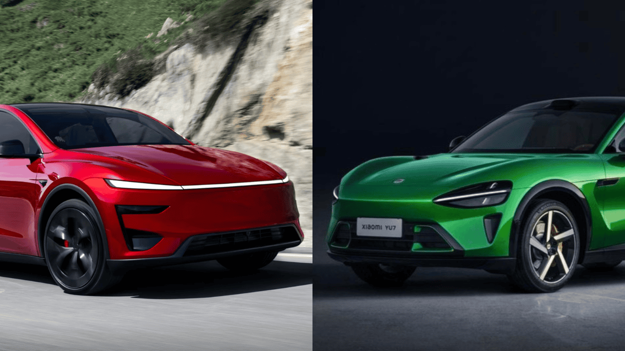 Tesla Model Y & Xiaomi YU7