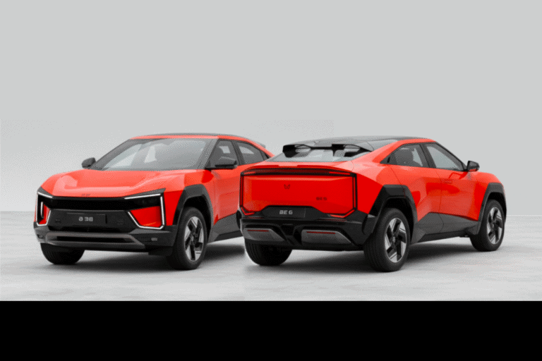 Mahindra BE 6 EV Front & Rear