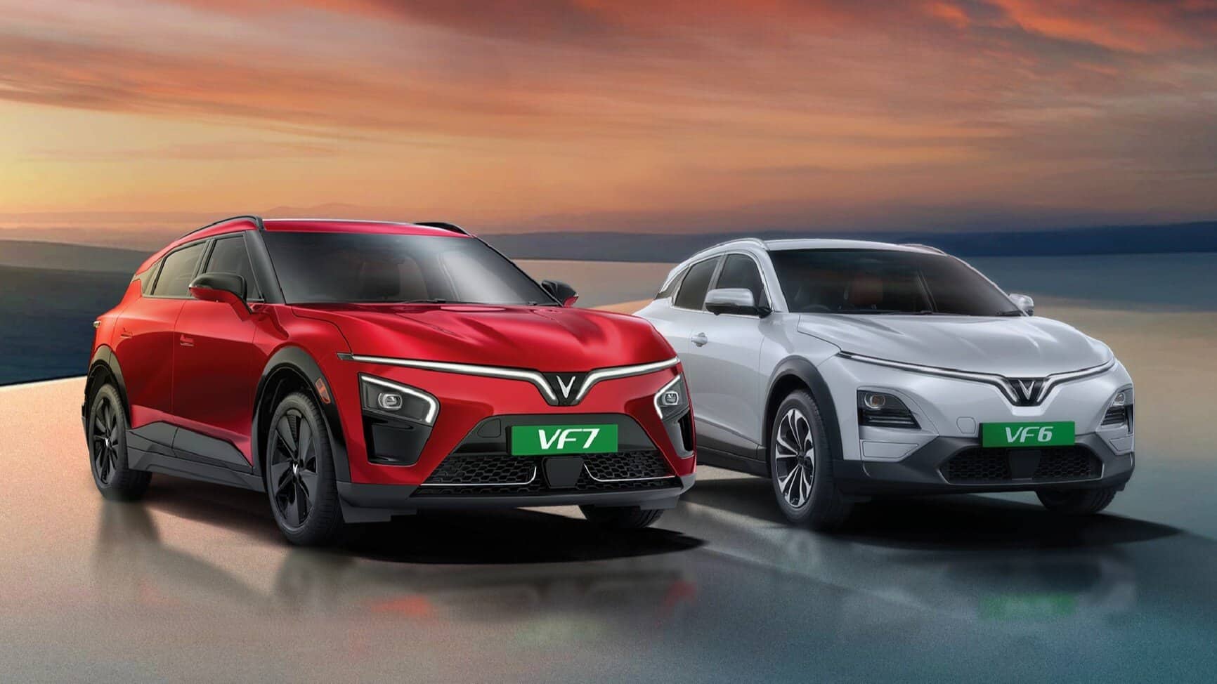 VinFast VF6 VF7 EVs