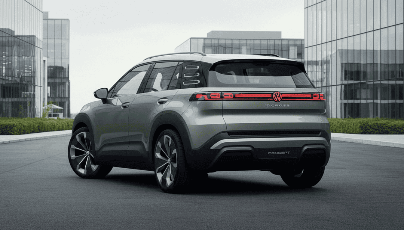 Volkswagen ID. CROSS Concept Rear image