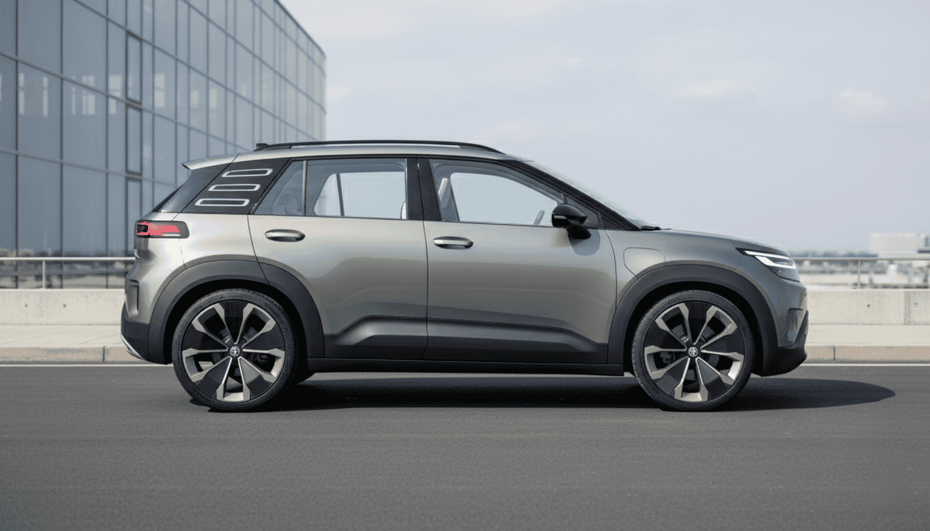 Volkswagen ID. CROSS Concept Side look