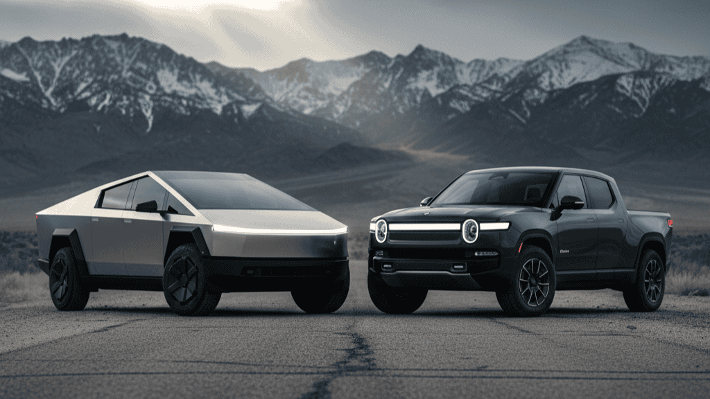 cybertruck & rivian r1t