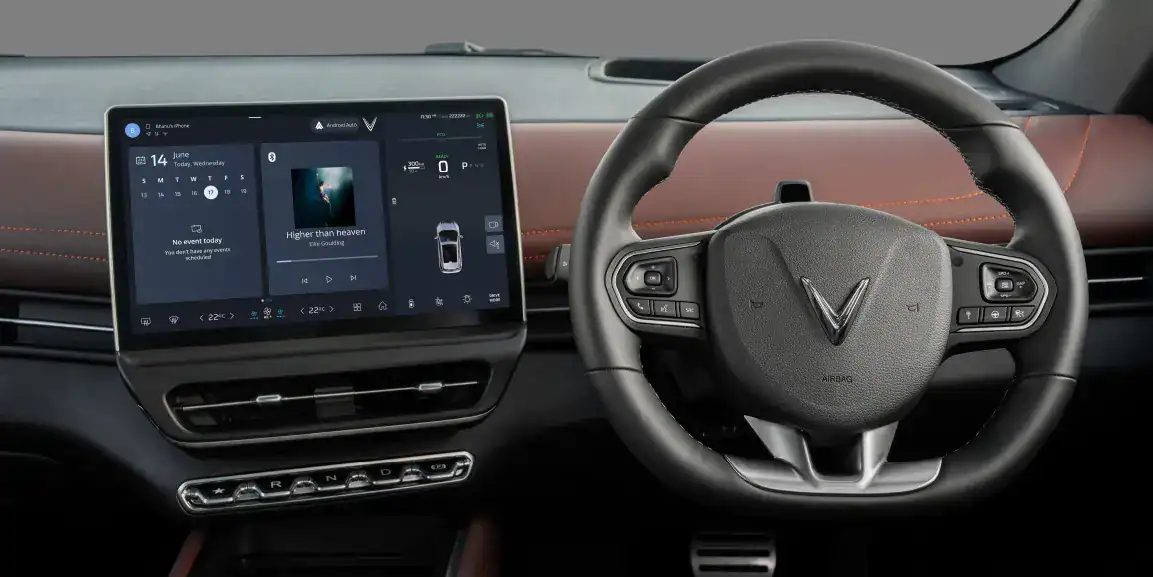 vinfast vf7 interior
